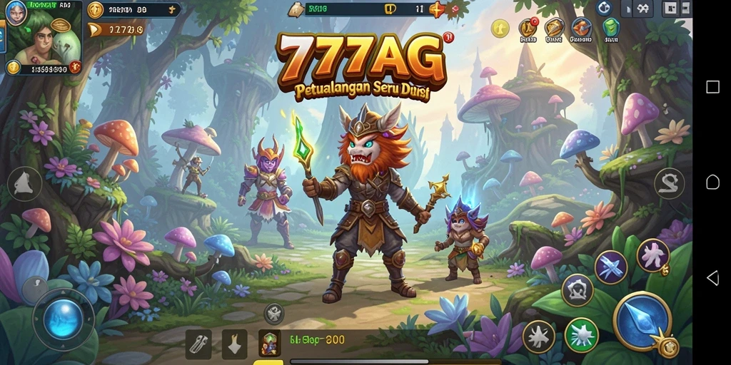 Screenshot gameplay 777AG menampilkan petualangan seru di dunia yang penuh misteri.
