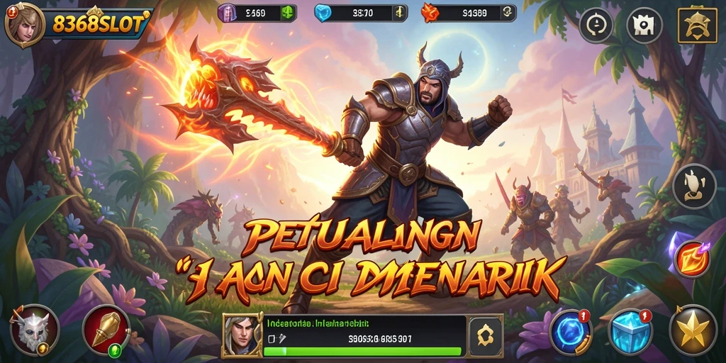 Tampilan gameplay menarik dari 8368SLOT dalam genre ARPG.