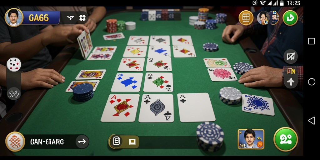 Gameplay seru Gaple di AA62 yang menantang.