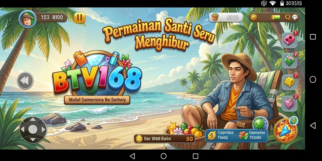 Tampilan gameplay BTV168 yang menarik dan menghibur.