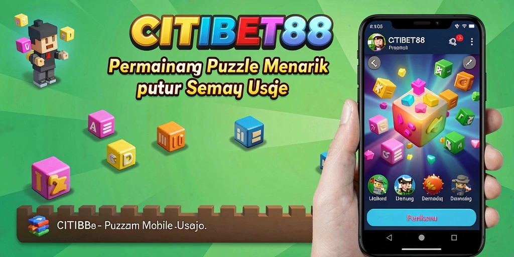 Tampilan gameplay CITIBET88 dengan tantangan puzzle yang menarik.