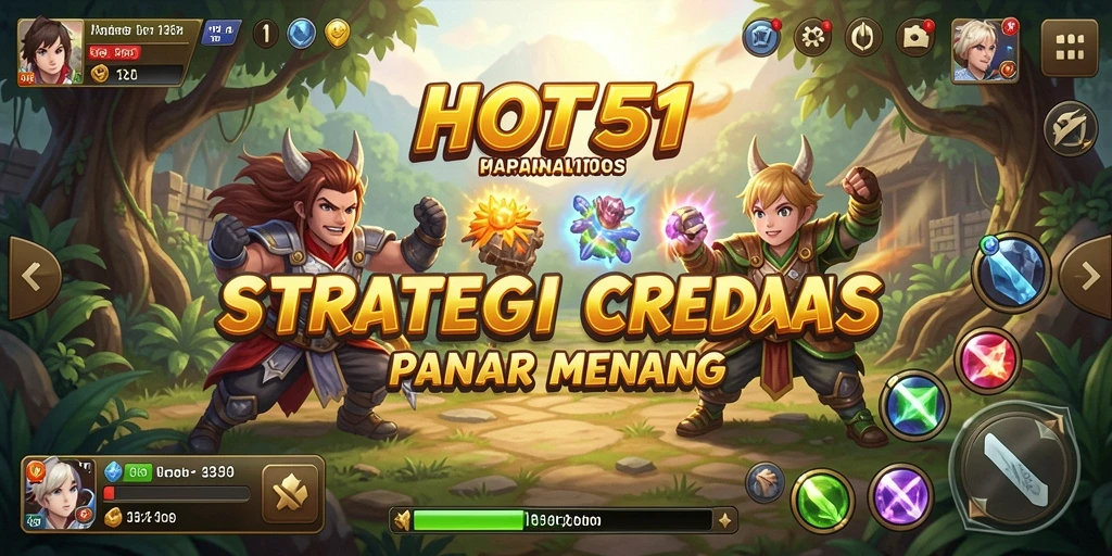 Tangkapan layar dari gameplay HOT51 yang menunjukkan aksi strategi mendebarkan.