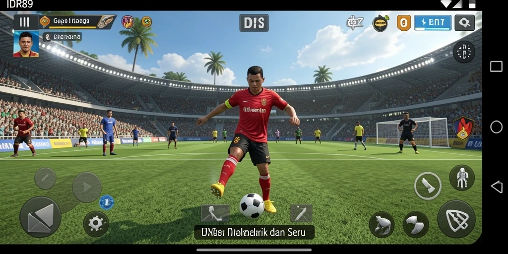 Tampilan gameplay seru IDR89 dengan berbagai cabang olahraga.