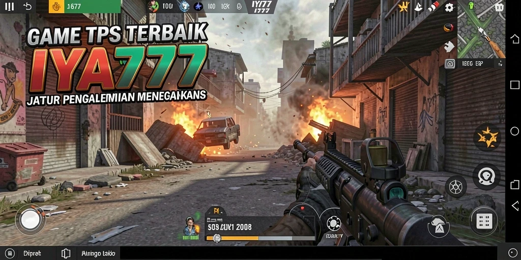 Screenshot utama IYA777 menampilkan aksi seru dalam pertandingan TPS.