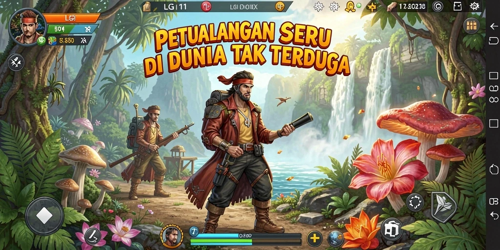 Tampilan gameplay LG111 yang menakjubkan dan mendebarkan.