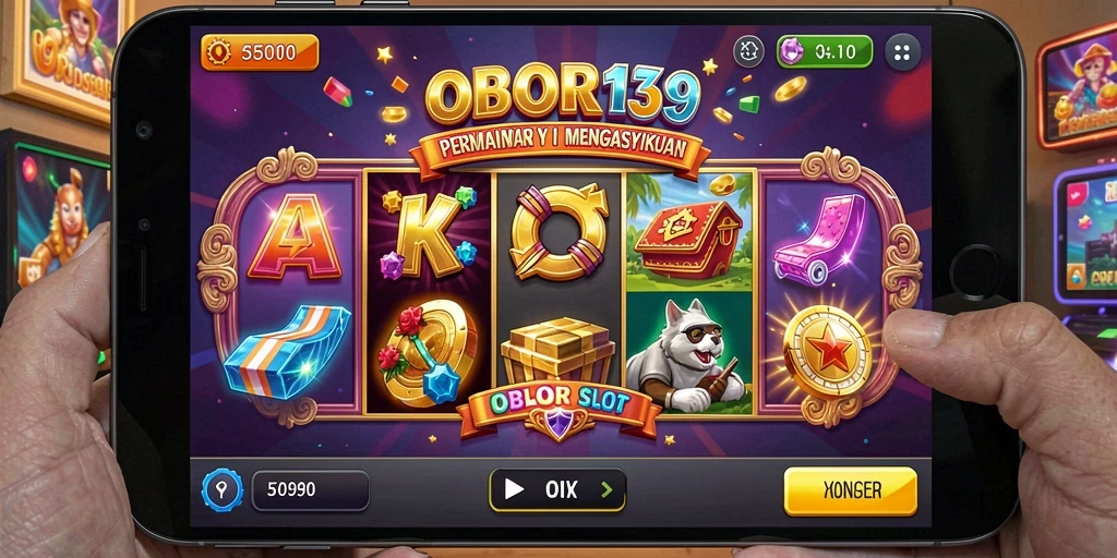 Screenshot gameplay OBOR138 menampilkan keseruan permainan Slot yang menghibur.