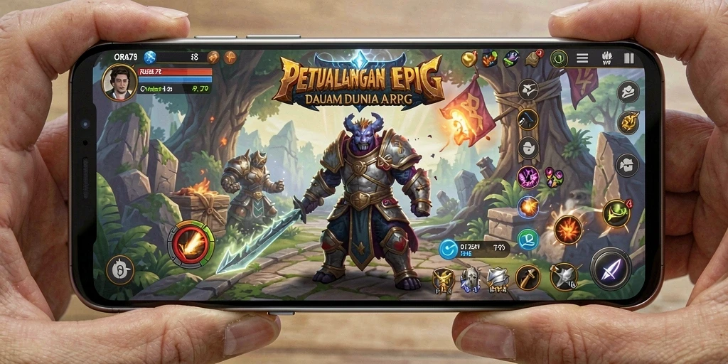 Gameplay yang seru dan mendebarkan dalam dunia ARPG.