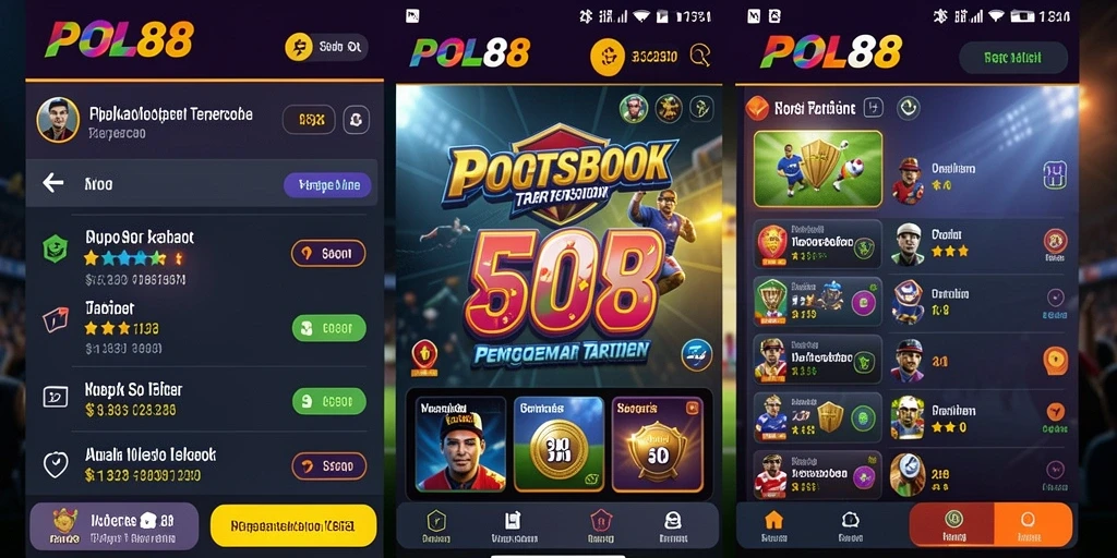 Tampilan screenshot POL88 menunjukkan fitur taruhan yang intuitif dan lengkap.