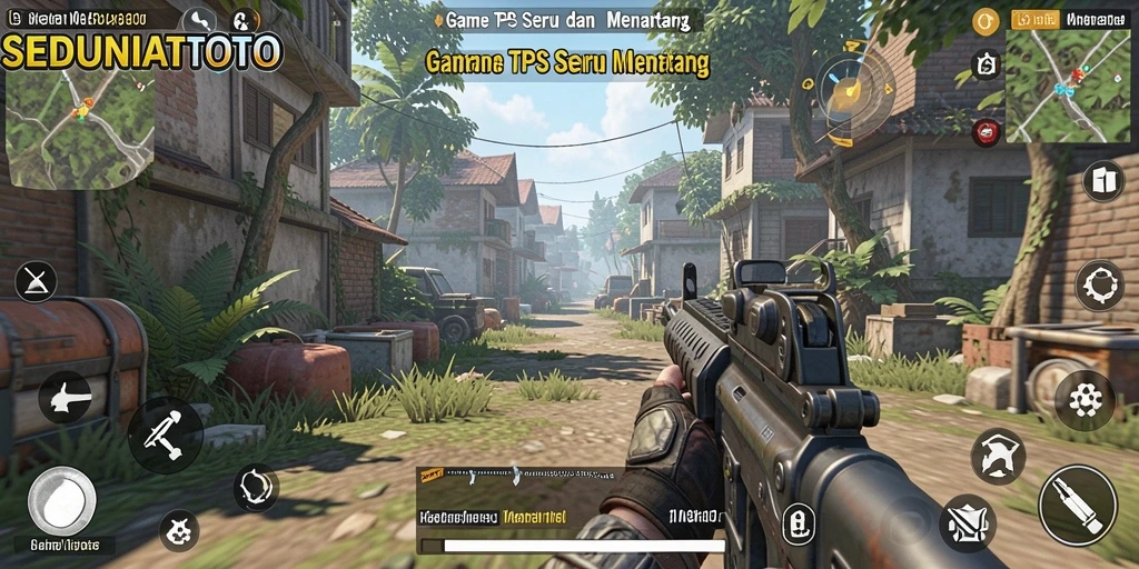 Tampilan gameplay menegangkan dari SEDUNIATOTO.