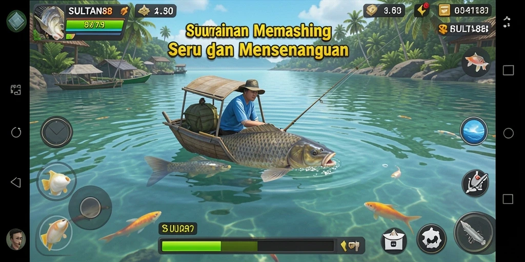 Screenshot SULTAN88 menampilkan pengalaman memancing yang seru dan grafis yang menawan.