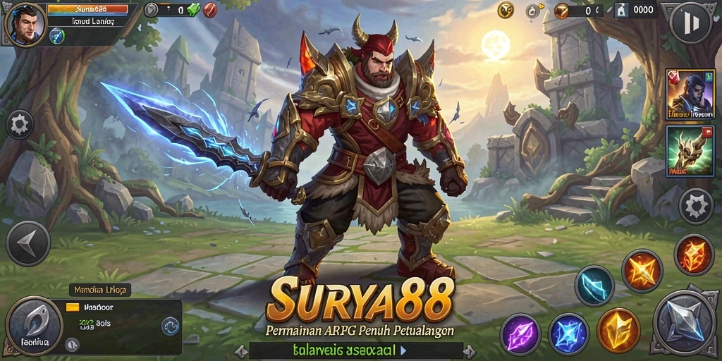 Gameplay menarik dengan aksi ARPG yang memukau di SURYA88.