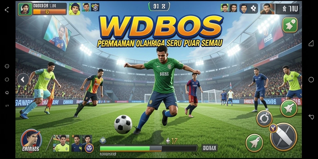 Tampilan gameplay WDBOS yang seru dan menantang.