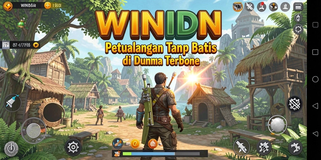 Gameplay Open World WINIDN yang menakjubkan dan luas.